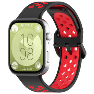 Huawei Watch Fit 5 sport bandje (zwart/rood)