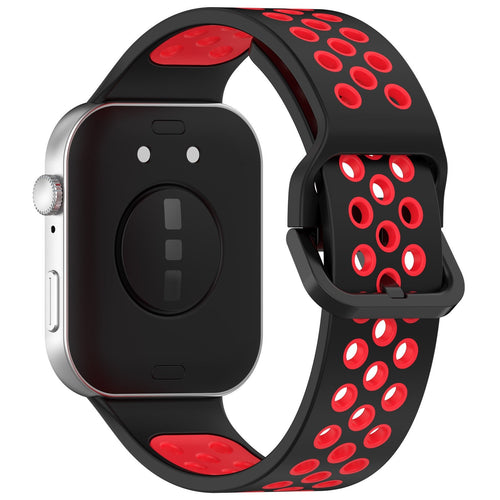 Huawei Watch Fit 5 sport bandje (zwart/rood)