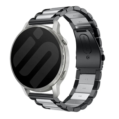 Garmin Forerunner 170 stalen band (zwart/zilver)
