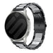 Garmin Forerunner 170 stalen band (zwart/zilver)