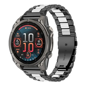 Garmin Tactix 8 - 51mm premium stalen band (zwart/zilver)