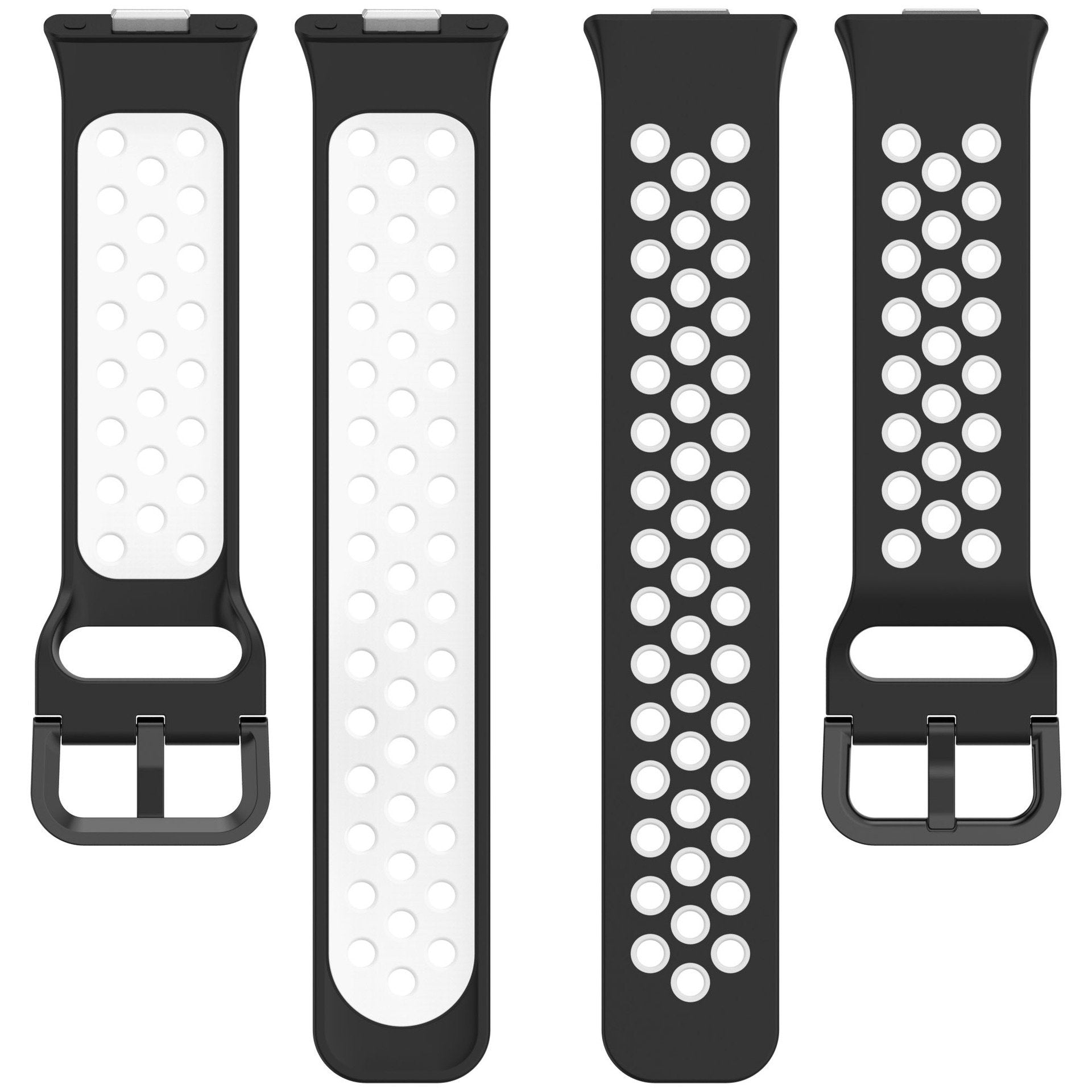 Huawei Watch Fit 4 sport bandje (zwart/wit)