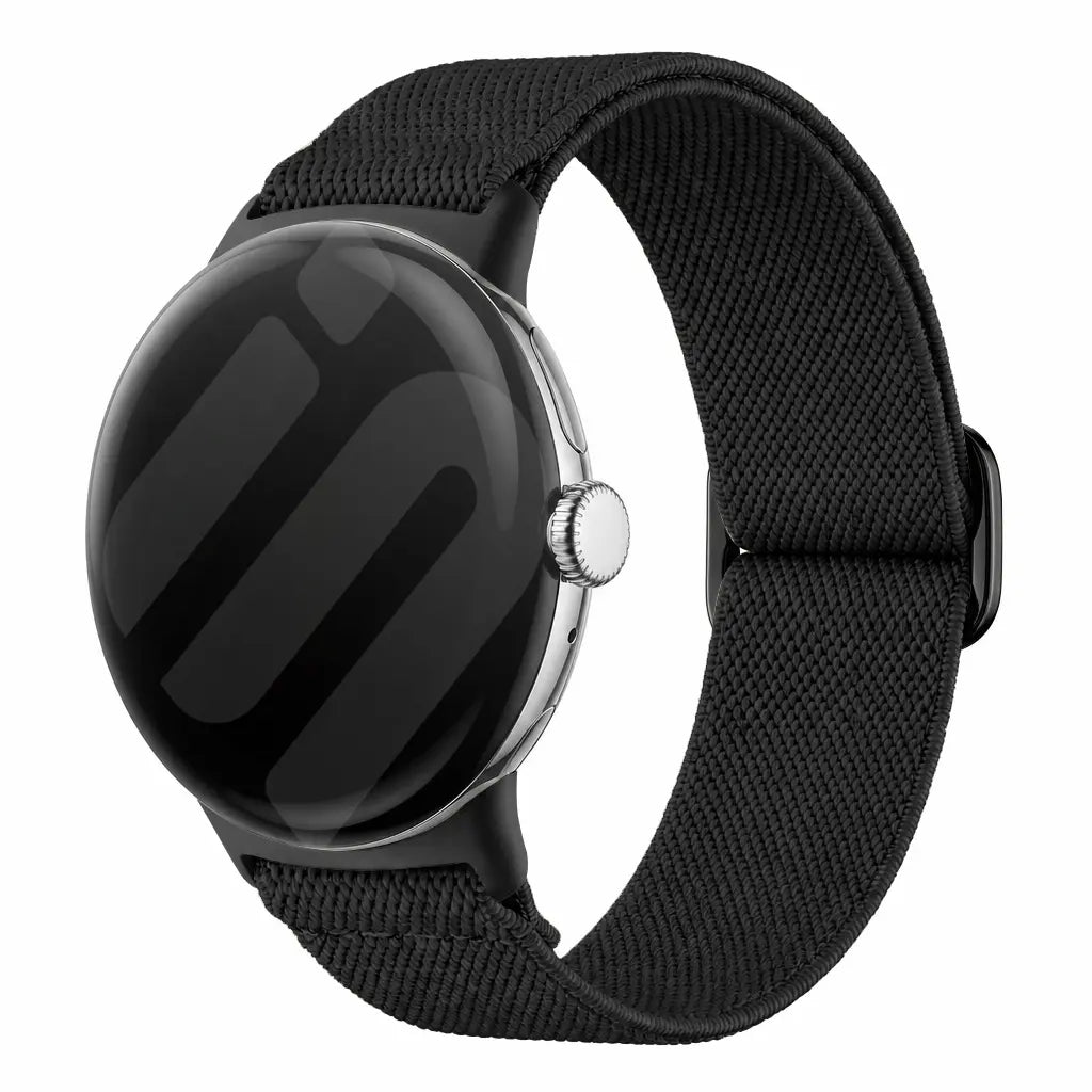 Google Pixel Watch 1/2 Elastic Strap (Black)