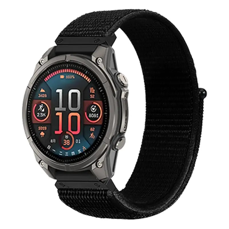 Garmin Epix Pro (Gen 2) 51mm premium nylon band (zwart)