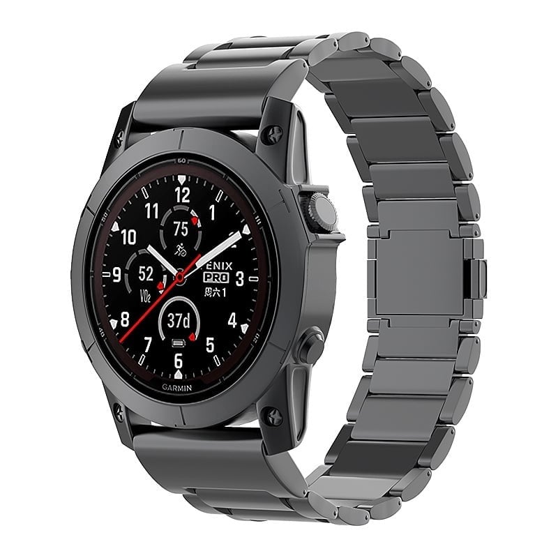 Garmin Descent MK3i - 51mm magnetische titanium band (zwart)