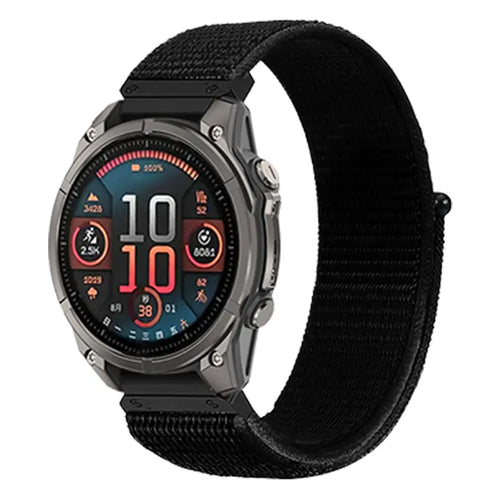 Garmin Fenix 7s premium nylon band (zwart)