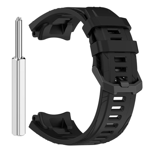 Amazfit T-Rex 3 siliconen bandje (zwart)