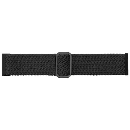 Fitbit Versa 3 Adjustable Woven Strap (Black)