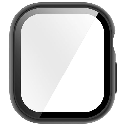 Apple Watch 12 - 46mm hard case met glas (zwart)