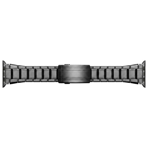 Apple Watch verstelbare titanium band (zwart)