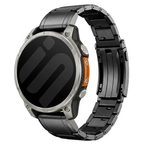 Garmin Forerunner 965 Adjustable Titanium Strap (Black)