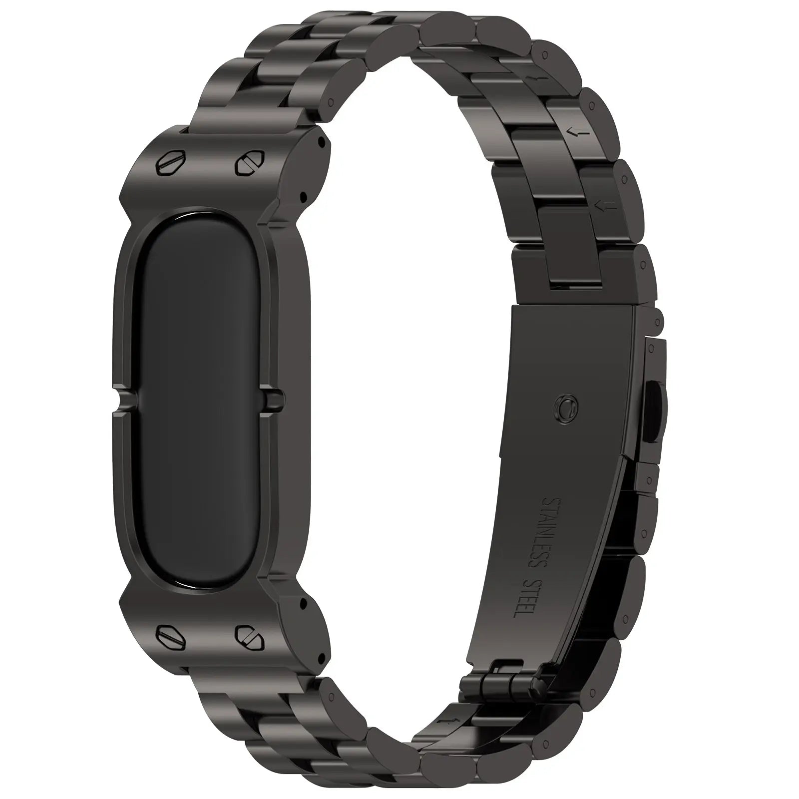 Fitbit Air stalen band (zwart)