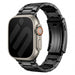 Apple Watch verstelbare titanium band (zwart)