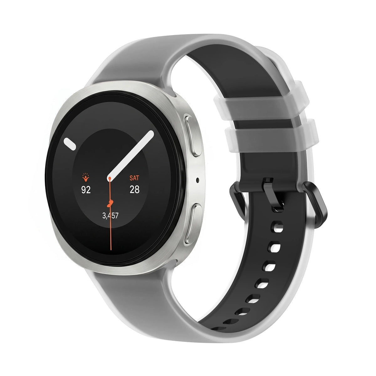 Samsung Galaxy Watch 8 - 40mm jelly siliconen band (zwart)