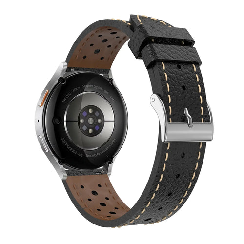 Huawei Watch 3 (Pro) Zephyr Leather Strap (Black)