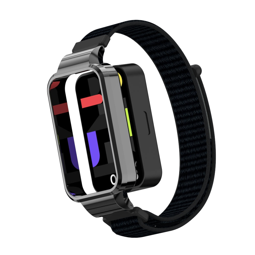 Xiaomi Smart Band 9 Active nylon bandje (zwart)