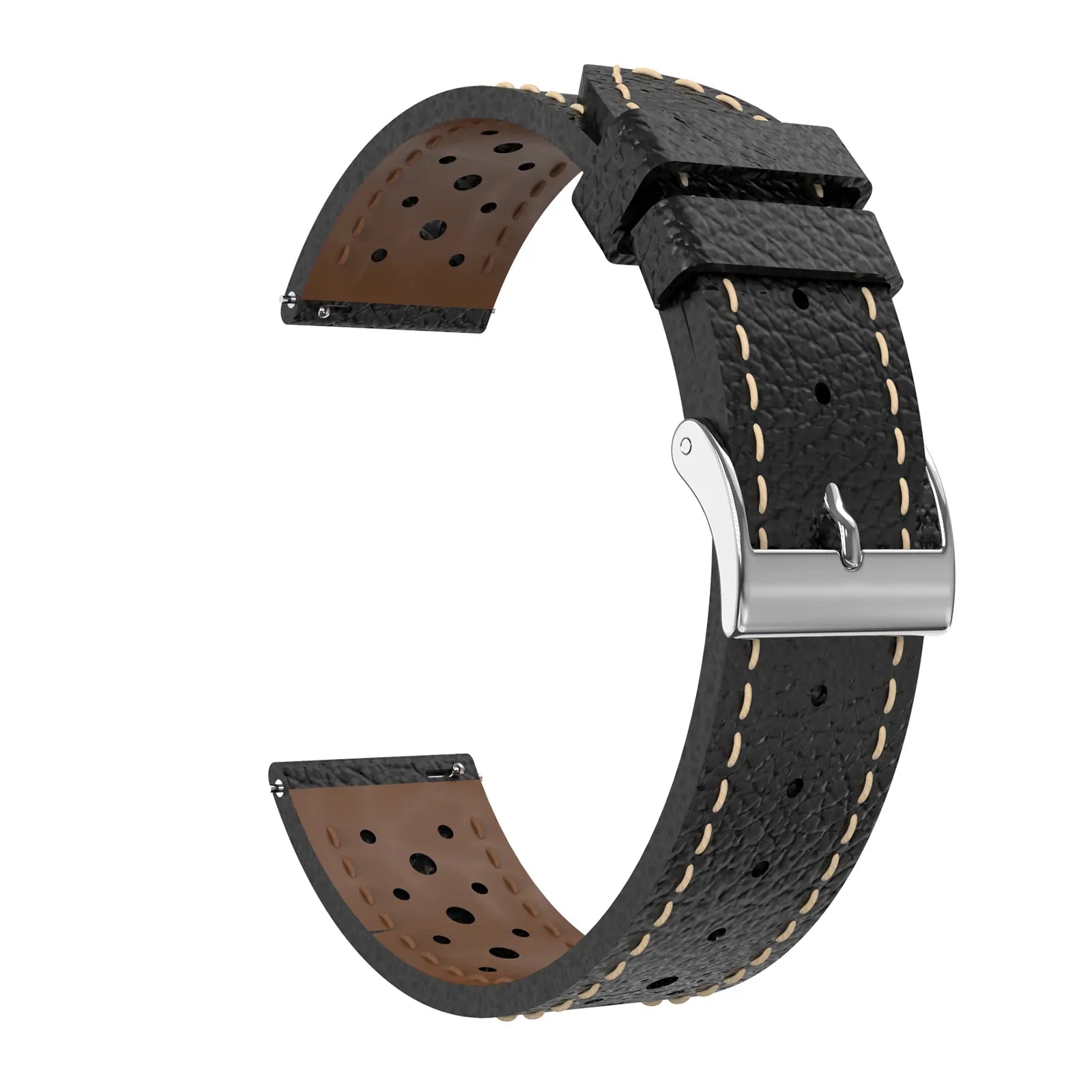 Huawei Watch 3 (Pro) Zephyr Leather Strap (Black)