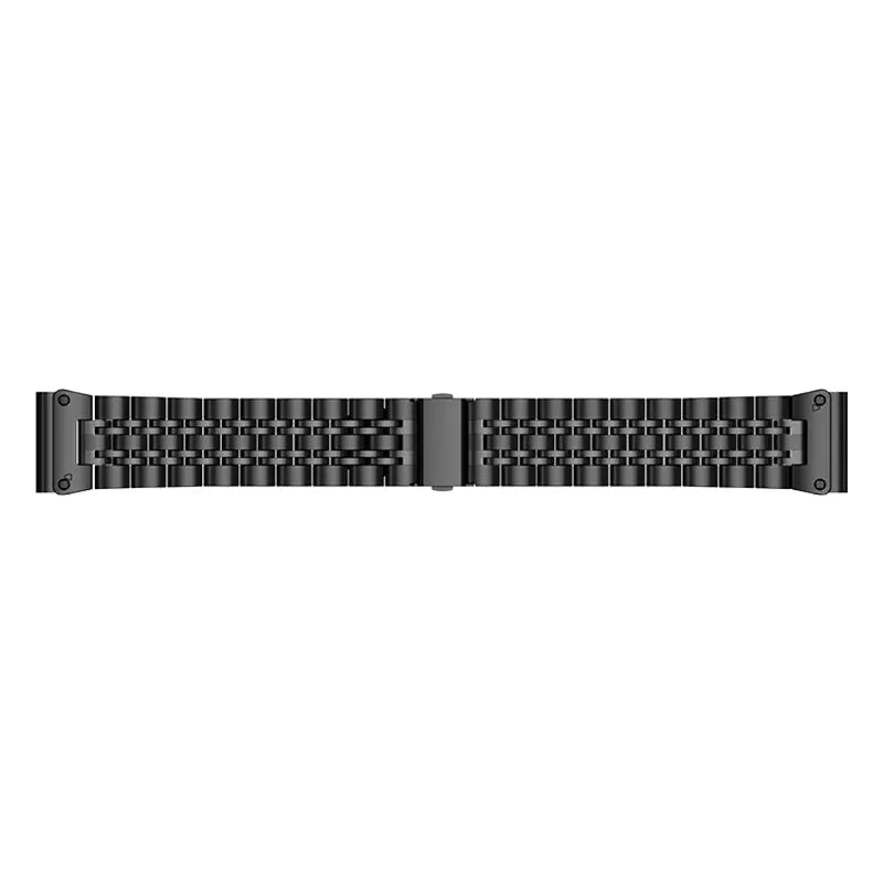 Garmin Descent G2 premium '7 bead' stalen band (zwart)