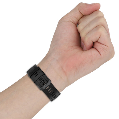 Amazfit T-Rex 3 siliconen bandje (zwart)