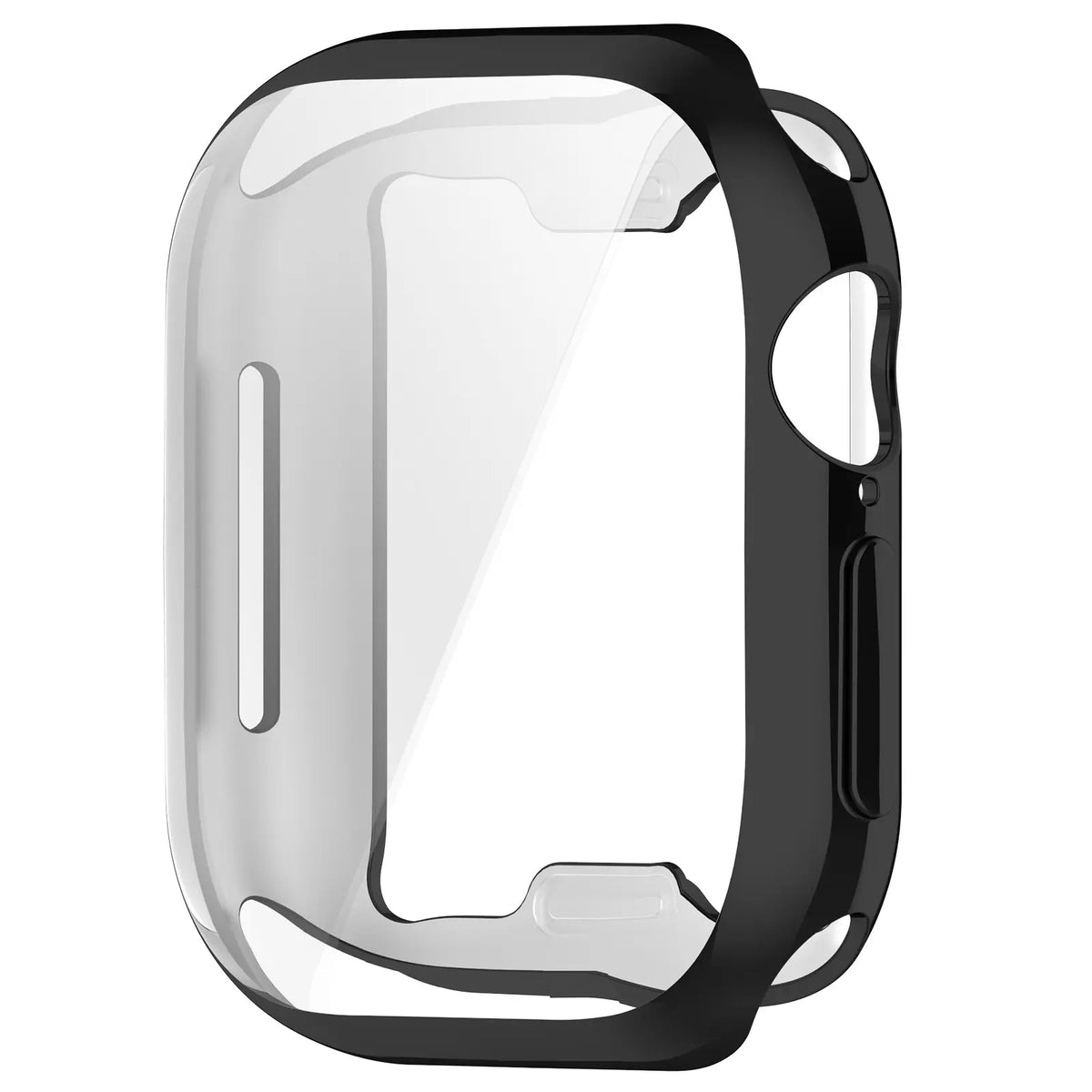 Apple Watch 12 - 42mm TPU case full cover (zwart)