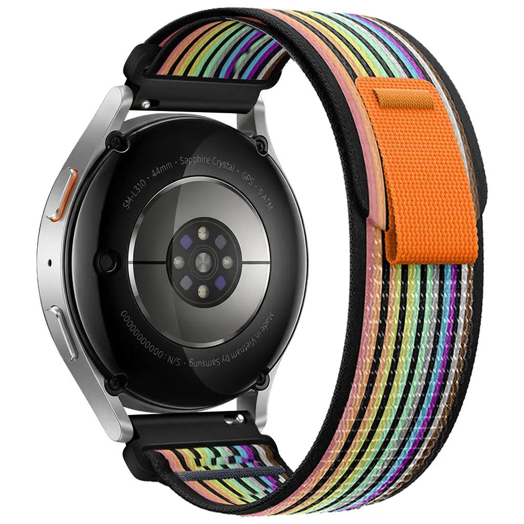 Amazfit Active 2 trail nylon band (zwart kleurrijk)