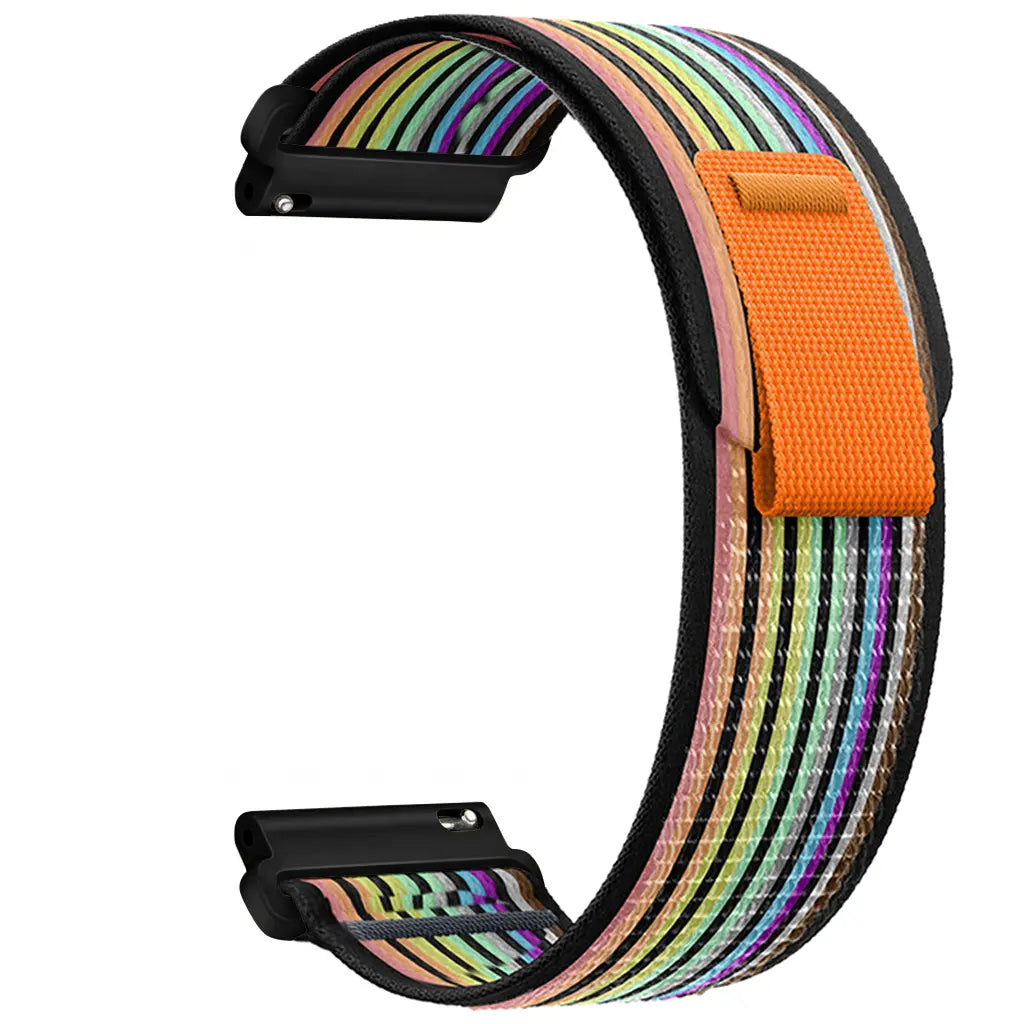 Amazfit Active 2 trail nylon band (zwart kleurrijk)
