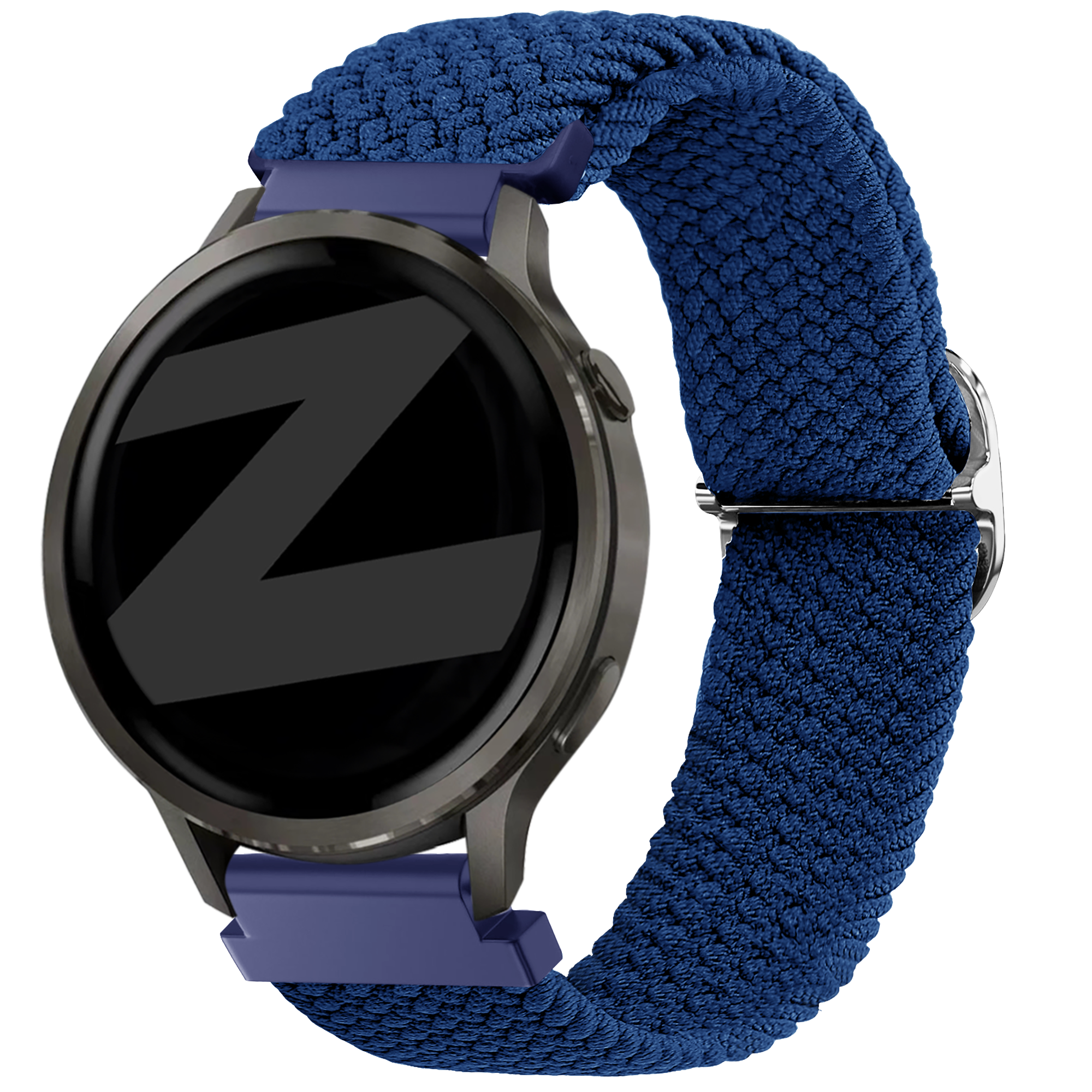 Bandz Garmin Venu 2s verstelbare nylon band (blauw)