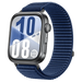 Huawei Watch Fit 3 nylon wave bandje (blauw)