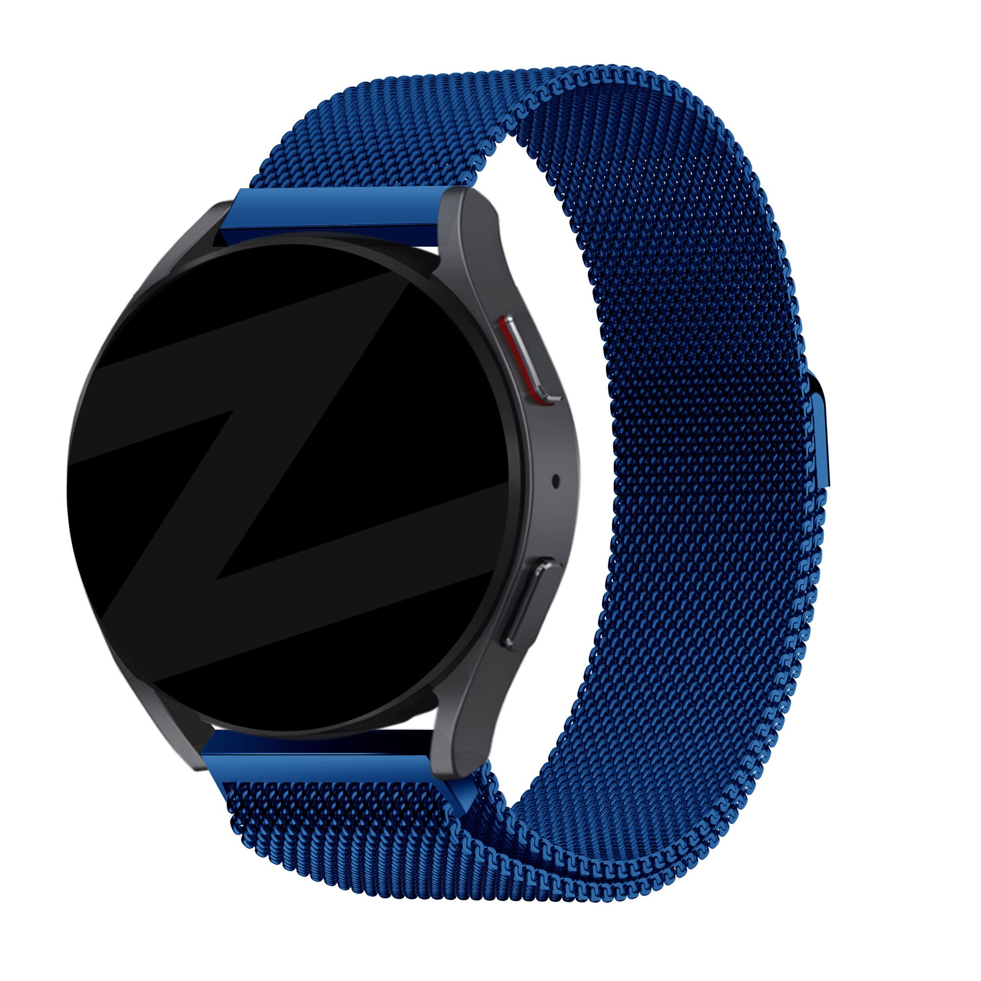 Bandz Garmin Vivomove Trend Milanese loop band (blauw)