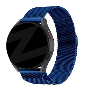 Bandz ICE Smart 3.0 Rectangular 1.78 Milanese Loop Strap (Blue)