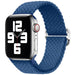 Apple Watch verstelbaar gevlochten bandje (blauw)