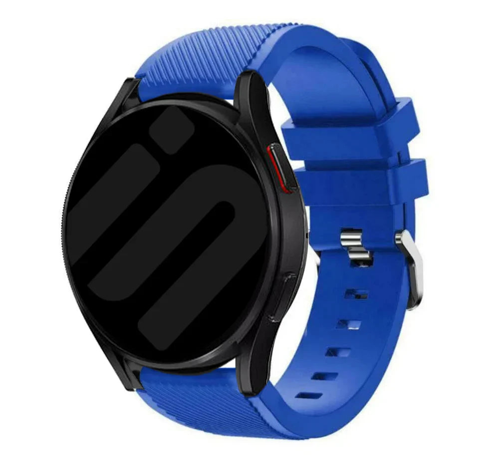 Coros Pace 2 Twill Silicone Strap (Blue)