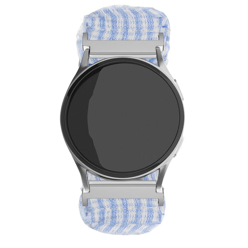 Amazfit GTS 2 Scrunchie Strap (Striped Blue)