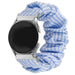 Samsung Galaxy Watch 42mm Scrunchie Strap (Striped Blue)