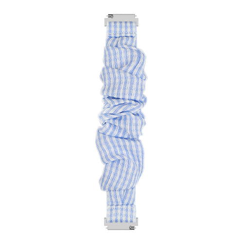 Amazfit GTS 2 Scrunchie Strap (Striped Blue)