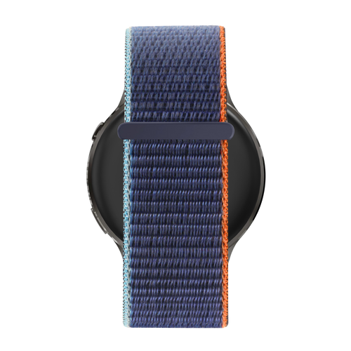 Bandz Garmin Forerunner 70 Nylon Loop Strap (Blue Mix)