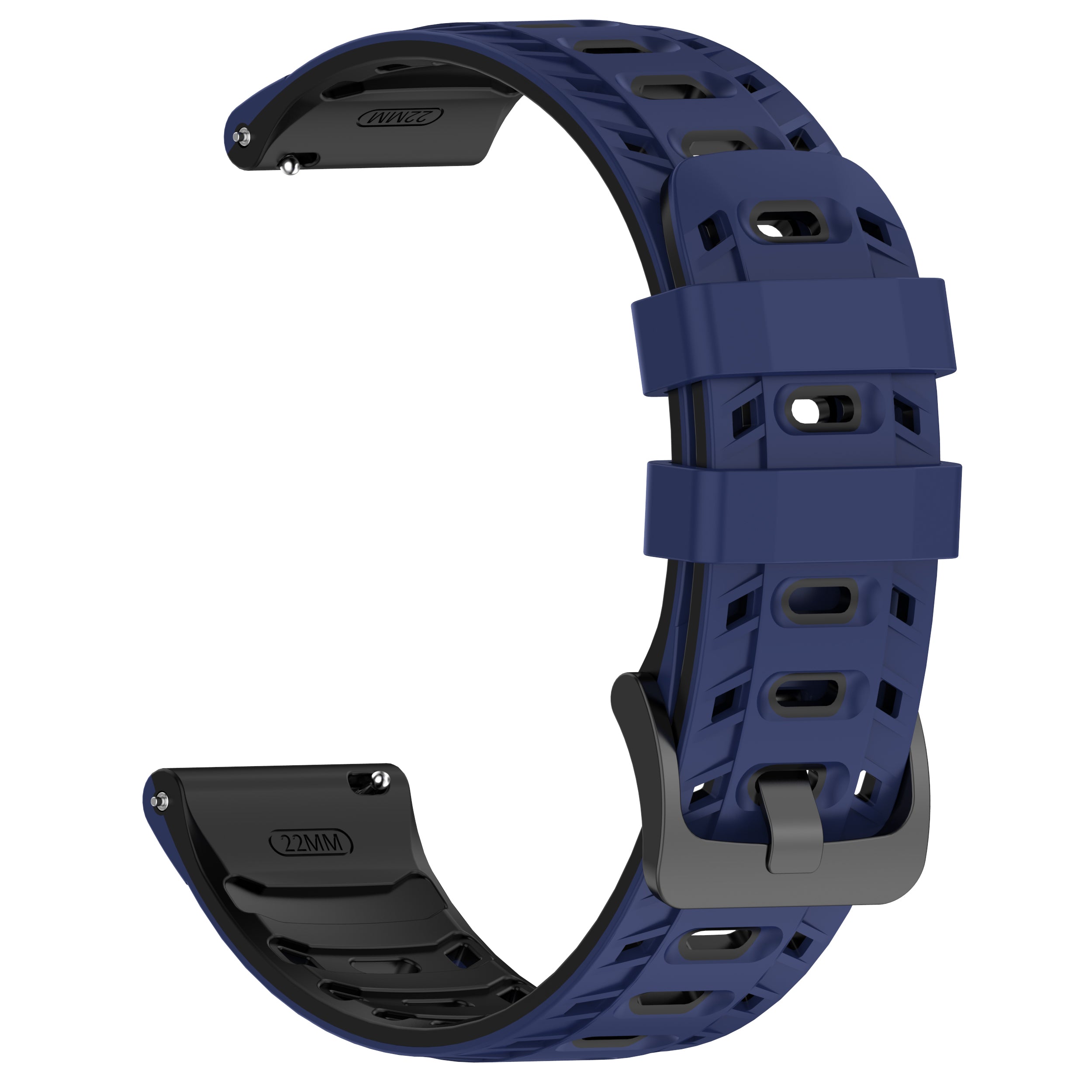 Suunto 9 Peak mecha sport band (blauw/zwart)