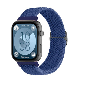 Huawei Watch Fit 5 Pro Adjustable Braided Strap (Dark Blue)