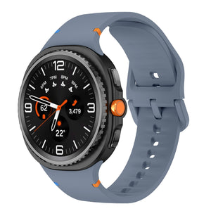 Samsung Galaxy Watch 8 - 44mm Silicone Strap (Greyblue)