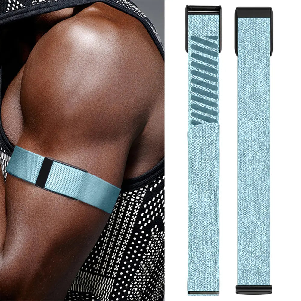 WHOOP MG biceps nylon band (blauw)