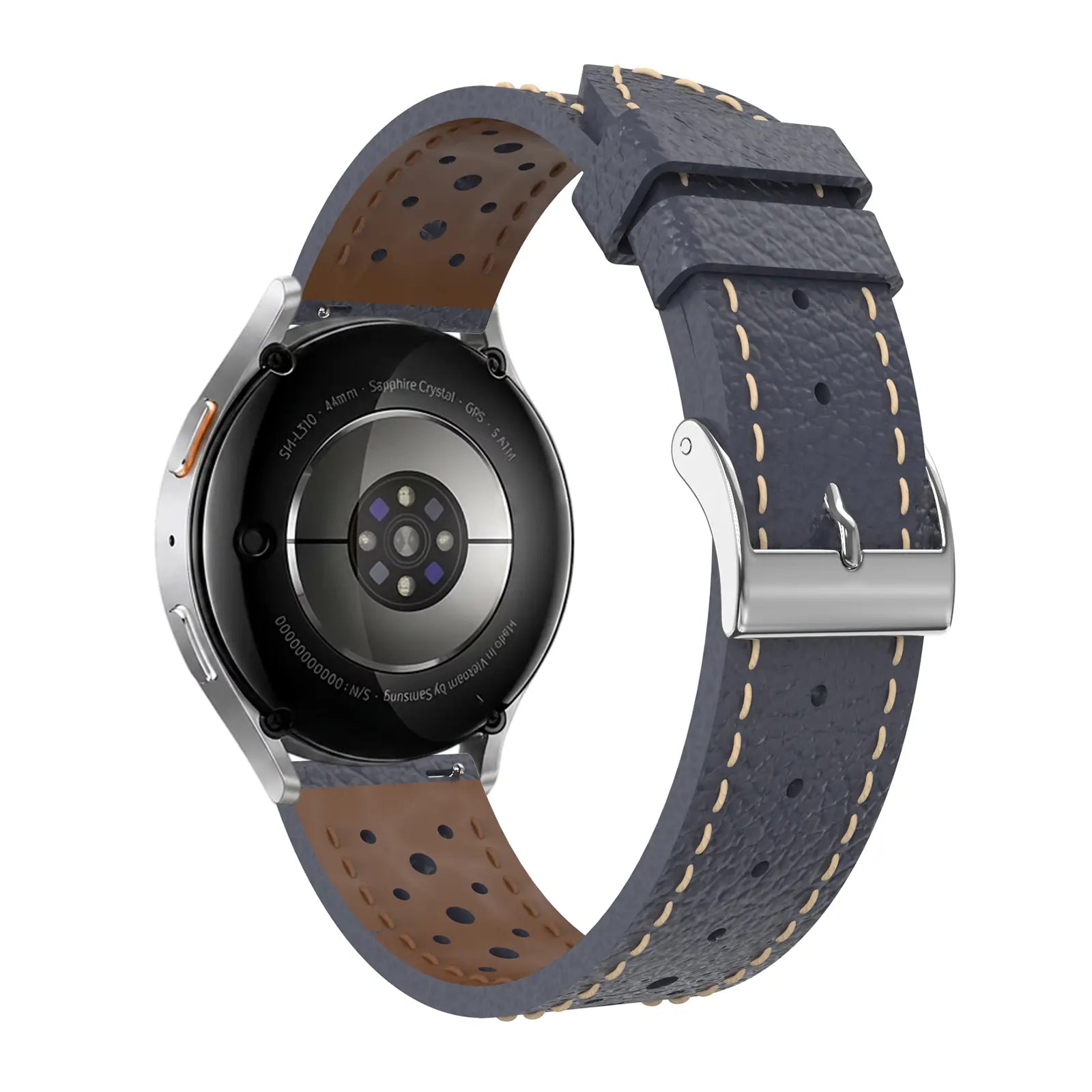 Xiaomi Watch S5 zephyr leren band (blauw)