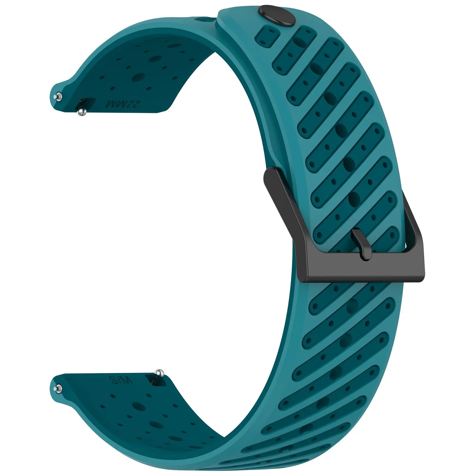 Gard Pro Ultra 2+ gestreept siliconen bandje (blauw)