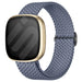 Fitbit Sense 2 verstelbaar geweven bandje (grijsblauw)
