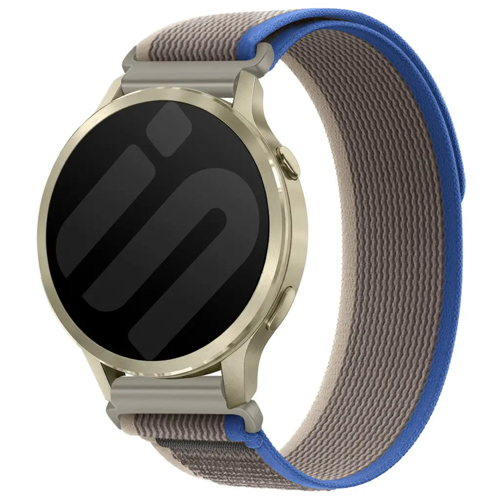 Garmin Bounce 2 Trail Nylon Strap (Grey/Blue)