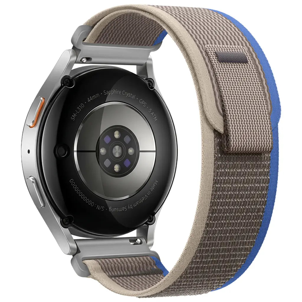Huawei Watch GT 7 - 46mm trail nylon band (grijs/blauw)