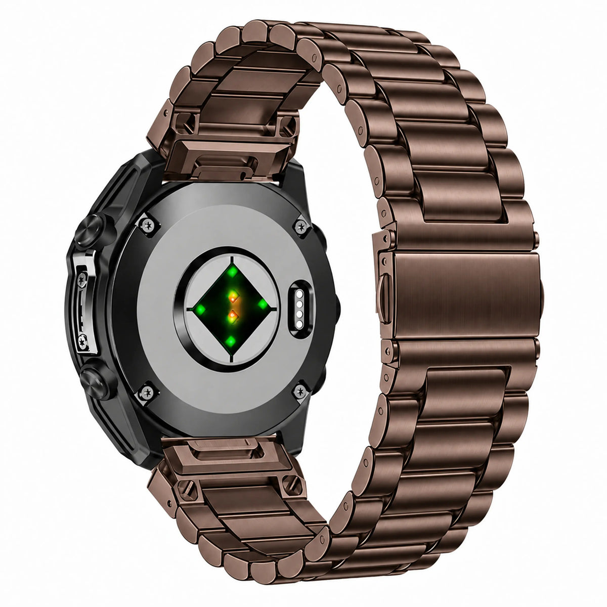 Garmin Approach S72 - 47mm premium stalen band (brons)