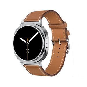 Samsung Galaxy Watch 8 - 44mm Classic Leather Strap (Brown)