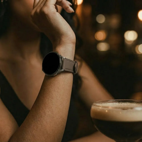 Coros Apex 42mm Slimfit Leather Strap (Dark Brown)