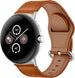 Google Pixel Watch 3 - 41mm leren gesp band (bruin)