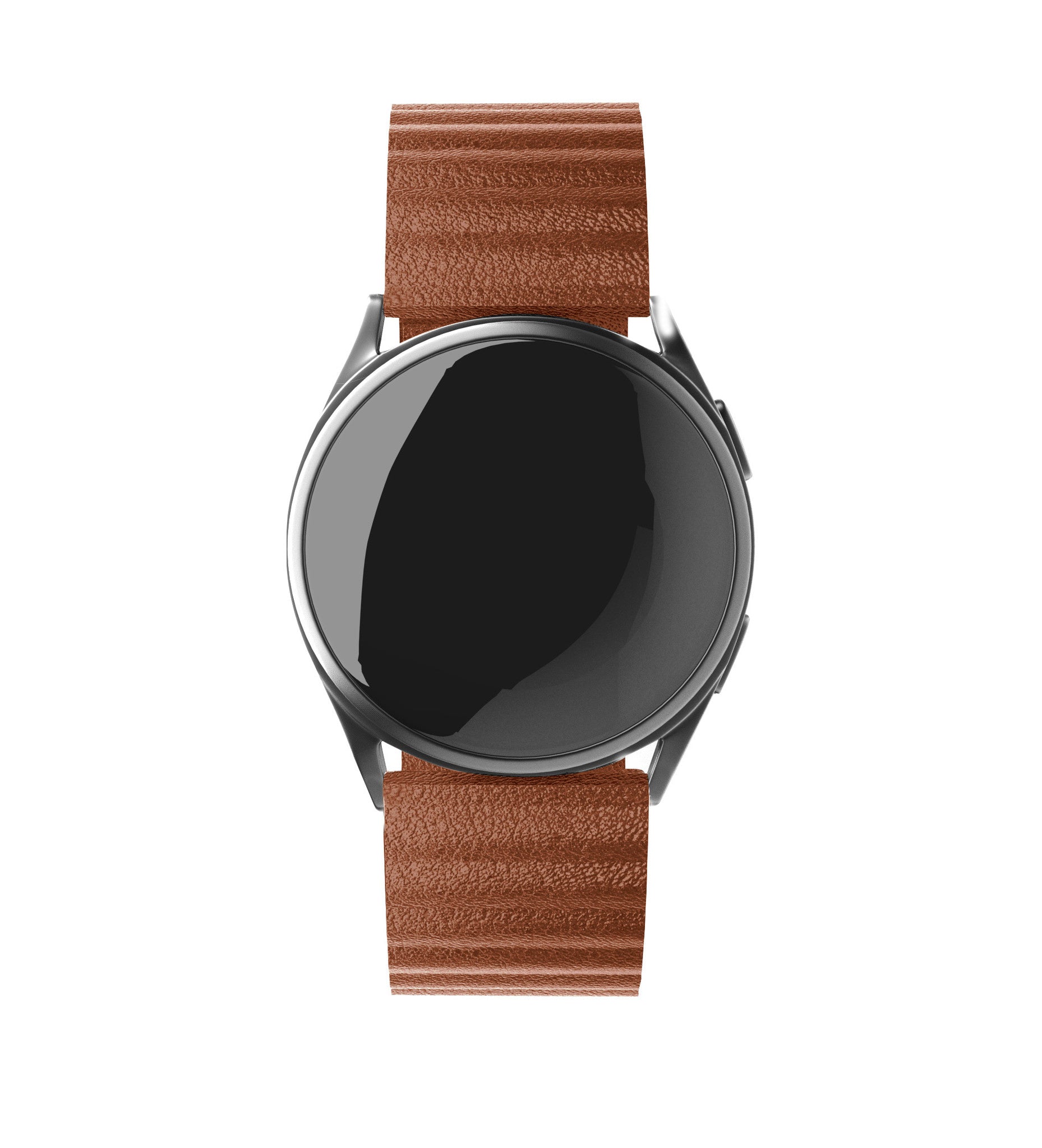 Amazfit Bip U (Pro) Leather Loop Strap (Brown)